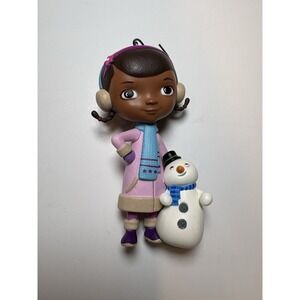 Hallmark Keepsake Christmas Ornament Doc And Chilly Doc McStuffins Snowman 2015